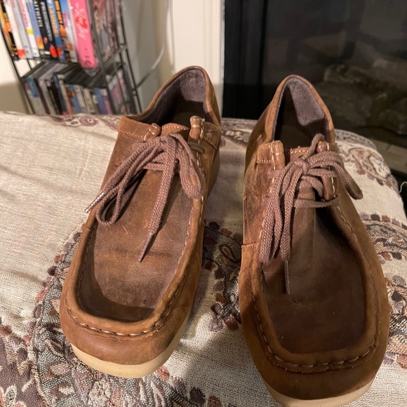 new condition pair of Clark Wallabees size 10 main image 7